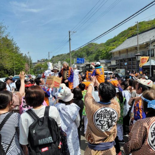 4/29は瀬波温泉コンコン祭りでした